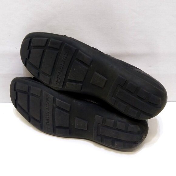 Naturalizer Leather Slip-On Shoes Button Detailing Womens Sz 6.5 Casual Business - Picture 4 of 11